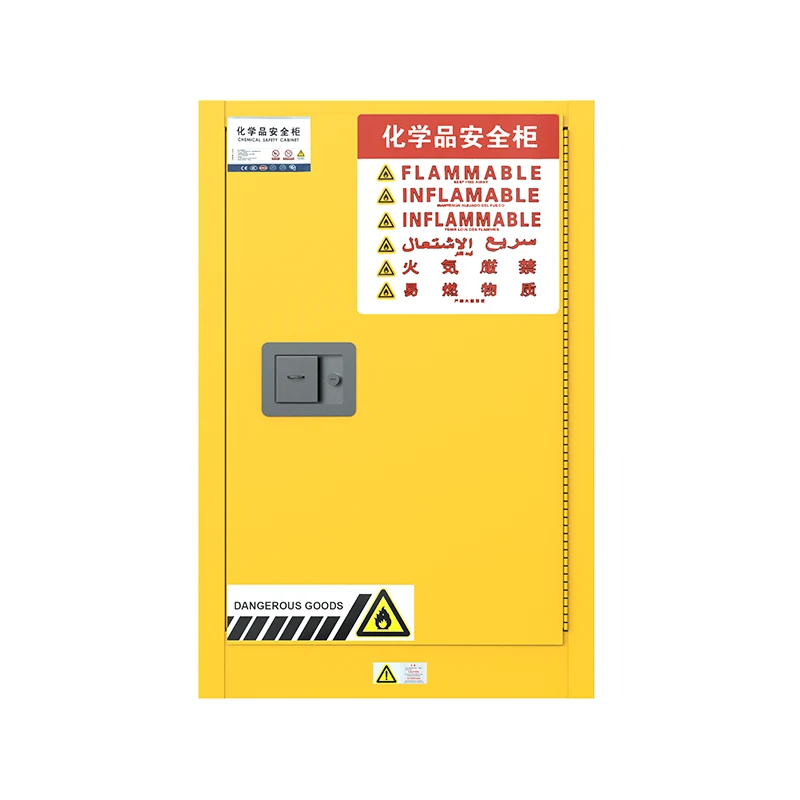 12 Gelen Cecair Mudah Terbakar dan Kabinet Penyimpanan Keselamatan Bahan Kimia