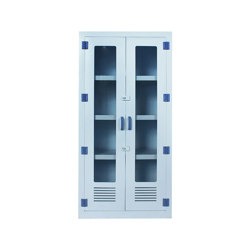 Kabinet Penyimpanan Keselamatan Bahan Kimia Mengakis dua pintu